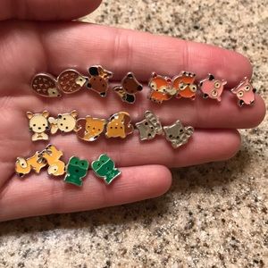 NWOT animal earrings *5 for $20*